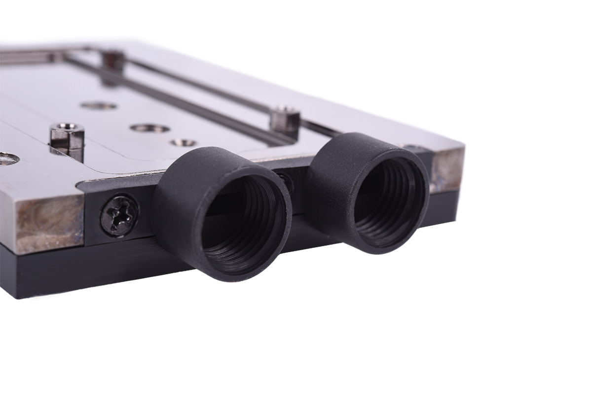 Alphacool Eisblock HDX-3 PCIe 3.0 x4 adaptor for M.2 NGFF with water cooling block - black