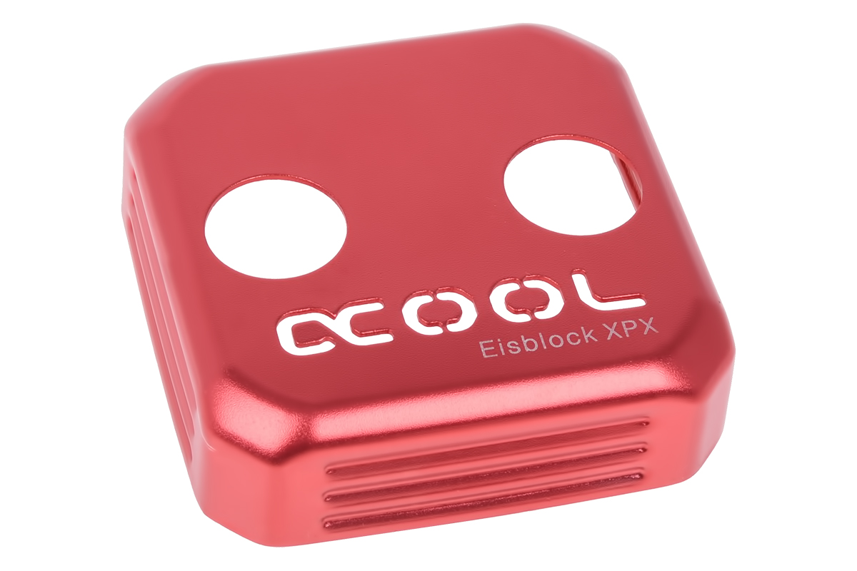 Alphacool Eisblock XPX CPU replacement cover - red