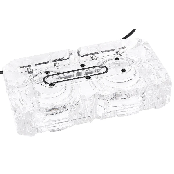 Alphacool Eisdecke D5 dual plexi top