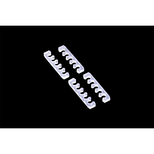 Alphacool Eiskamm X5 Flat - 3mm clear - 4 szt.