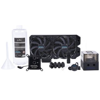 Alphacool Eissturm Gaming Copper 30 2x140mm - complete kit