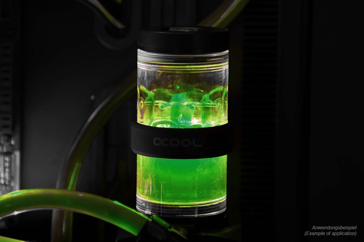 Alphacool Eiswasser Crystal Green UV 1000ml