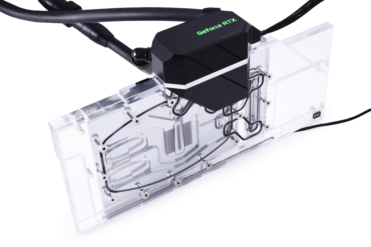 Alphacool Eiswolf 2 AIO - 360mm RTX 3080/3090 Suprim X with Backplate