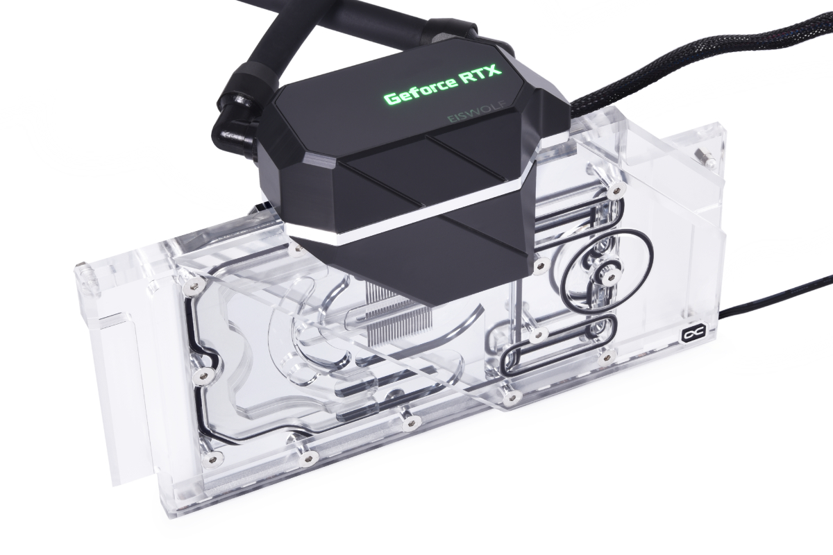 Alphacool Eiswolf 2 AIO - 360mm RTX 3080/3090 TUF with Backplate