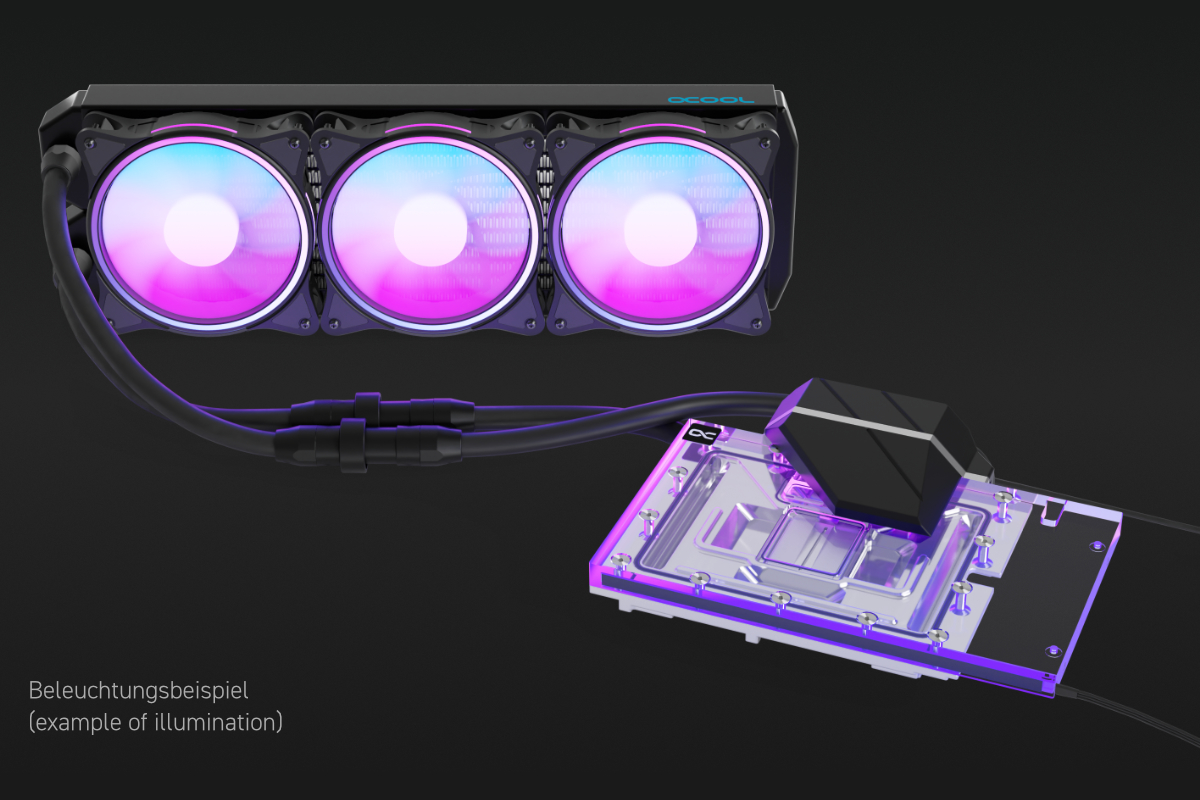 Alphacool Eiswolf 2 AIO - 360mm RTX 4090 Founders Edition with Backplate