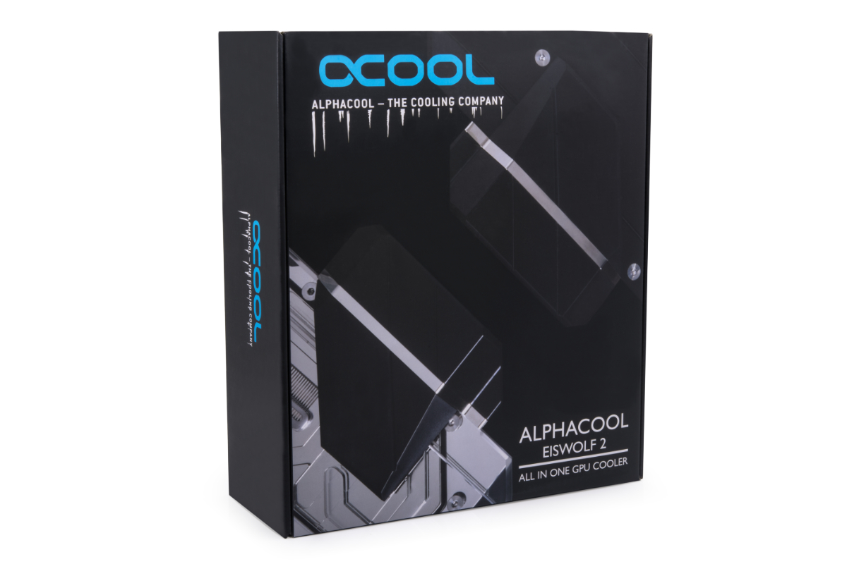Alphacool Eiswolf 2 AIO - 360mm RTX 4090 GameRock + Phantom with Backplate