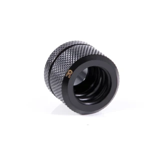Alphacool Eiszapfen 14mm HardTube screw-on nozzle G1/4 - Deep Black