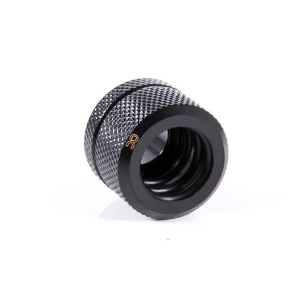 Alphacool Eiszapfen 14mm HardTube screw-on nozzle G1/4 - Deep Black
