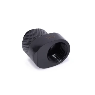 Alphacool Eiszapfen 8mm off set fitting rotatable G1/4 OT to G1/4 IT - black