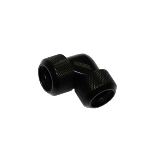 Alphacool Eiszapfen 90° HardTube 16mm - Deep Black