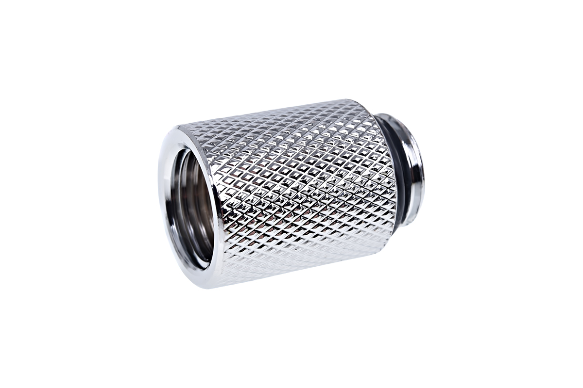 Alphacool Eiszapfen adapter G1/4" na IG1/4" 20mm - Chrome