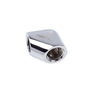 Alphacool Eiszapfen adapter 90° IG1/4" na IG1/4" - Chrome