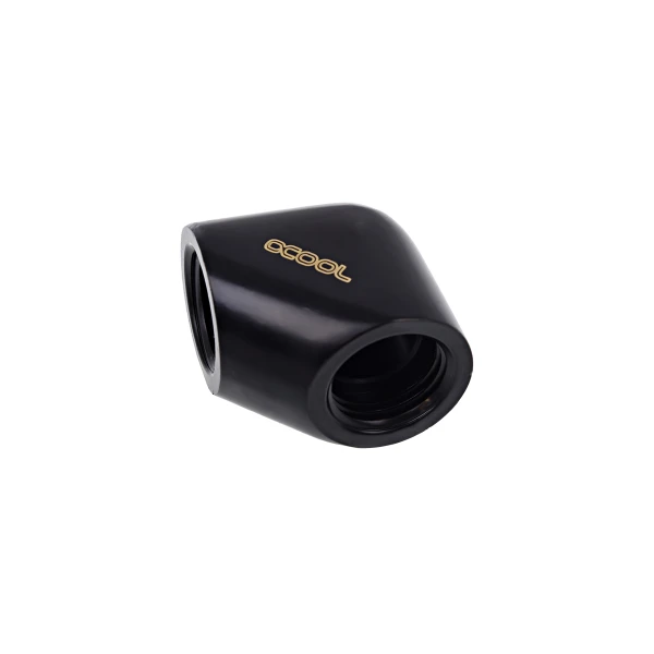 Alphacool Eiszapfen adapter 90° IG1/4" na IG1/4" - Deep Black