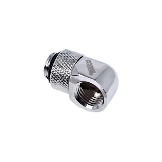 Alphacool Eiszapfen adapter obrotowy 90° G1/4" na IG1/4" - Chrome