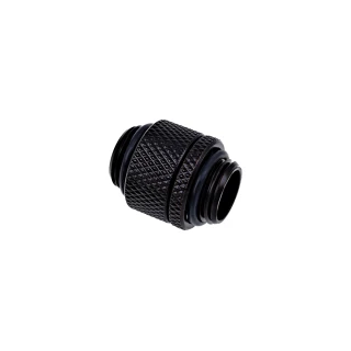 Alpahcool Eiszapfen adapter obrotowy G1/4" na G1/4" - Deep Black