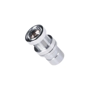 Alphacool Eiszapfen quick coupling male bulkhead G1/4 inner thread - chrome