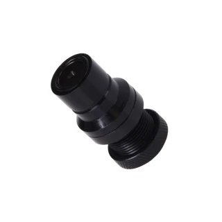 Alphacool Eiszapfen quick coupling male bulkhead G1/4 inner thread - deep black