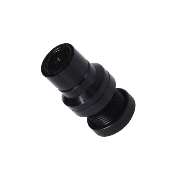 Alphacool Eiszapfen quick coupling male bulkhead G1/4 inner thread - deep black