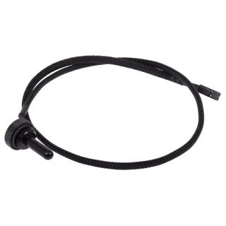 Alphacool Eiszapfen temperature sensor Plug G1/4 - Deep Black