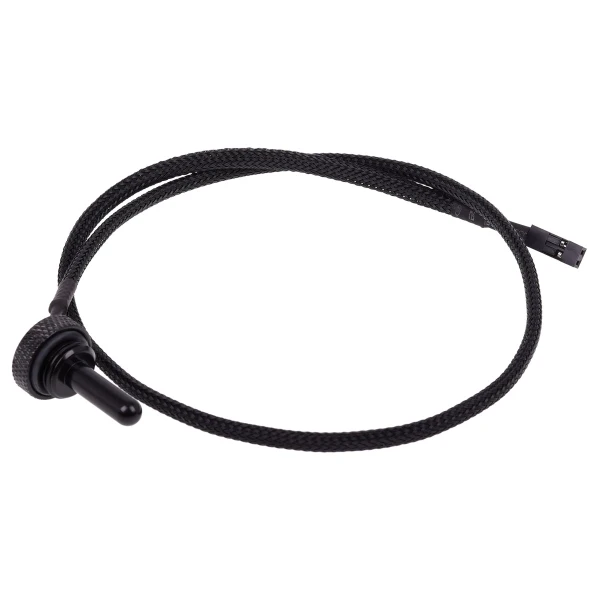 Alphacool Eiszapfen temperature sensor Plug G1/4 - Deep Black