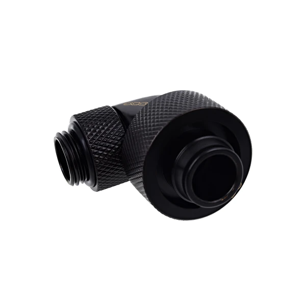 Alphacool Eiszapfen złączka kątowa 90° SK 13/19 G1/4" - Deep Black