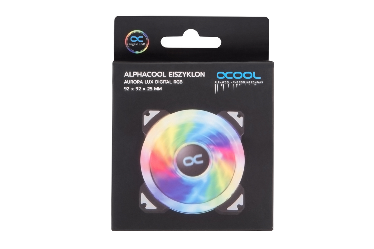 Alphacool Eiszyklon Aurora LUX Digital RGB (92x92x25mm)