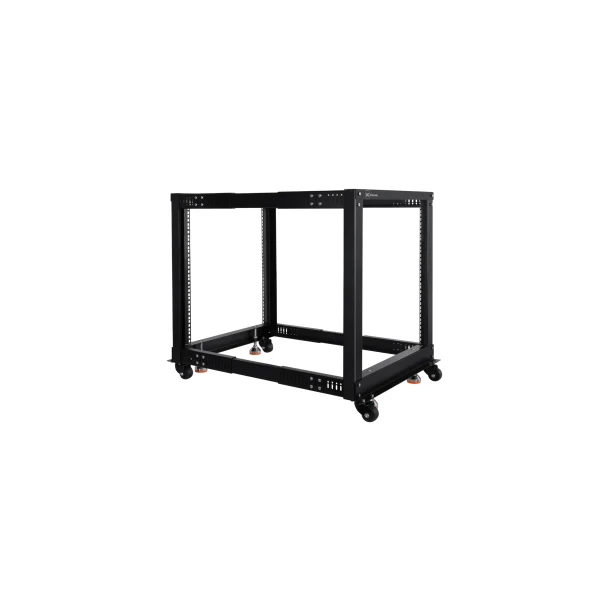 Alphacool ES 19" Open Frame Serverrack 12U Adjustable Depth