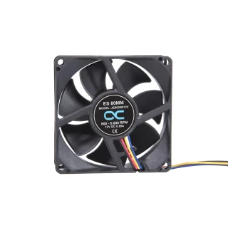 Alphacool ES 80mm 800-6.000rpm Fan ( 80x80x25mm ) - Two Ball Bearing - PWM (JE8025B12V)