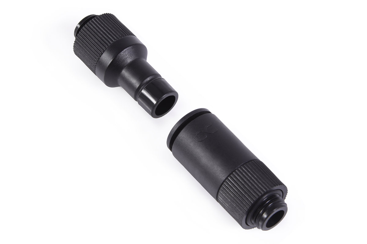 Alphacool ES quick release connector kit G1/4 AG/AG - PushIn Industry Version