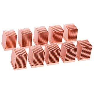 Alphacool GPU RAM Copper Heatsinks 10x10mm - 10pcs