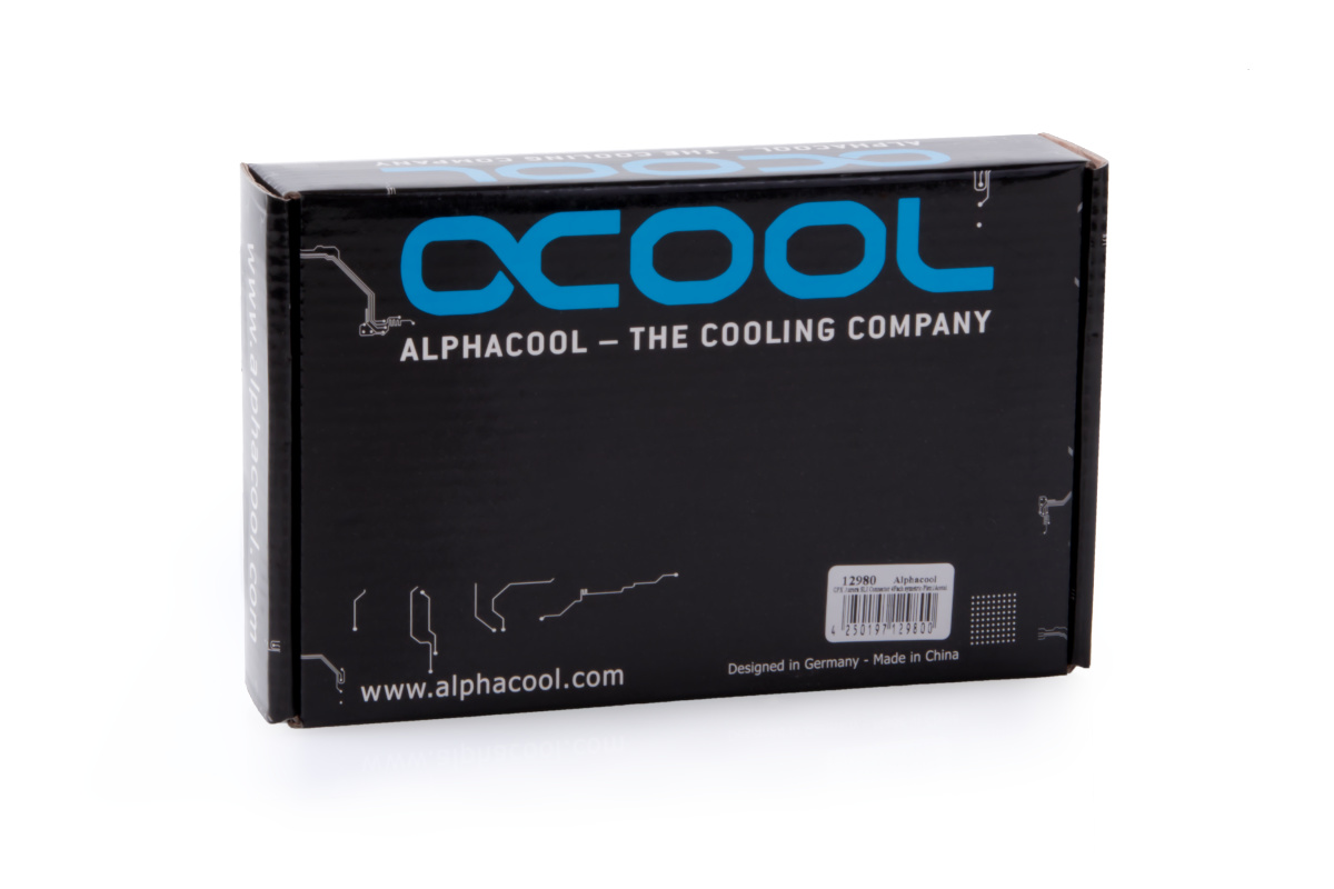 Alphacool GPX Aurora SLI Connector 4 Fach symetric - Acryl/Acetal