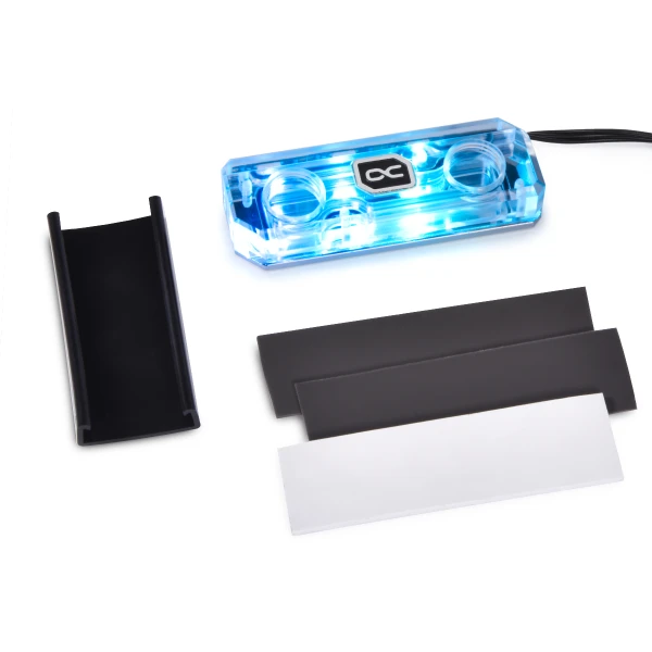 Alphacool HDX Apex Acrylic aRGB M.2 2280 SSD Cooler