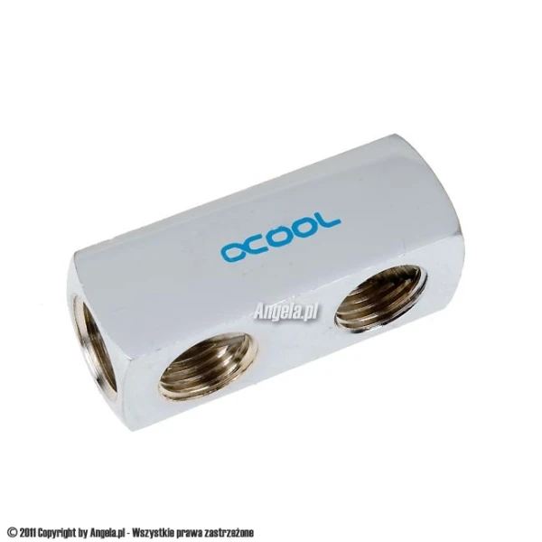 Alphacool HF 5-way connection terminal 5xIG1/4" - Chrome