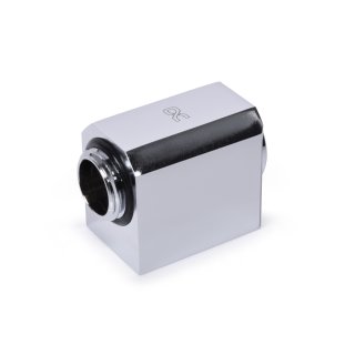 Alphacool Low Profile ES L-connector rotatable G1/4 AG auf G1/4 IG - Chrome