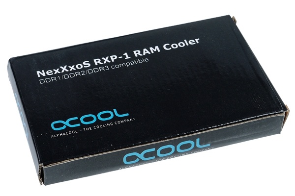 Alphacool NexXxoS RXP-1 RAM-Cooler Black (DDR1/DDR2/DDR3) - G1/4''