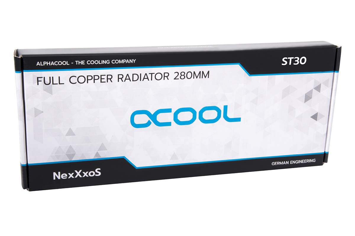 Alphacool NexXxoS ST30 Full Copper 280mm V.2 - White Special Edition