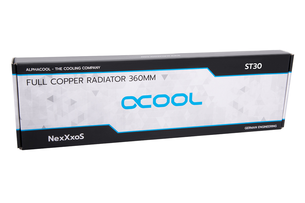 Alphacool NexXxoS ST30 Full Copper 360mm V.2 - White Special Edition