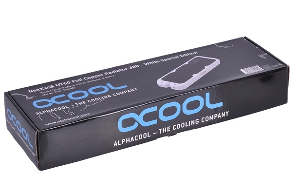Alphacool NexXxoS UT60 Full Copper 360mm - White Special Edition