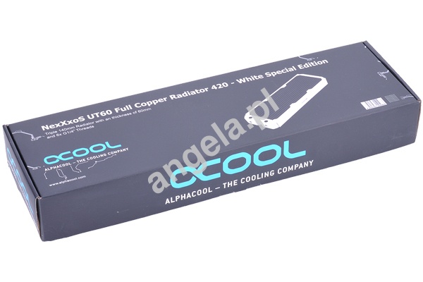 Alphacool NexXxoS UT60 Full Copper 420mm - White Special Edition
