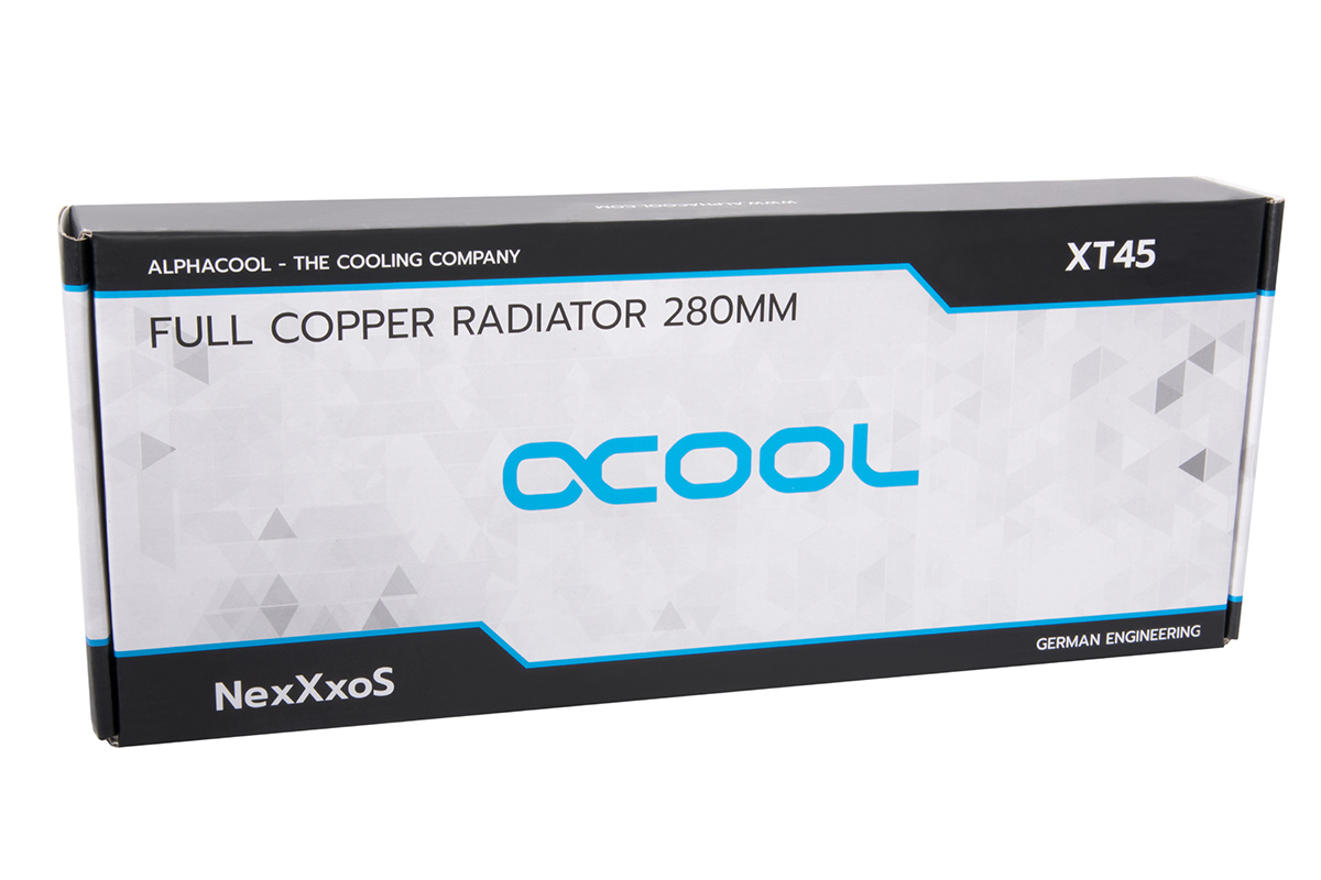 Alphacool NexXxoS XT45 Full Copper 280mm V.2 - White Special Edition
