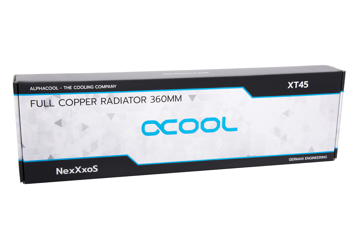 Alphacool NexXxoS XT45 Full Copper 360mm V.2 - White Special Edition