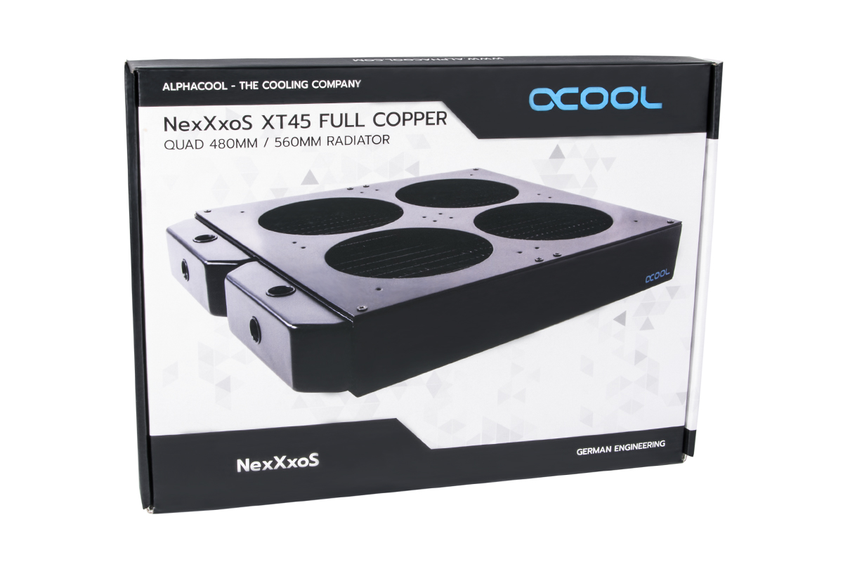 Alphacool NexXxoS XT45 Full Copper Quad 480/560 Radiator