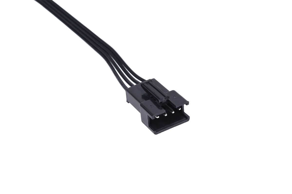 Alphacool RGB 4pol LED adapter cable for Mainboards 100cm - black