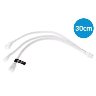 Alphacool y-splitter 4-Pin to 3x 4-Pin PWM 30cm white