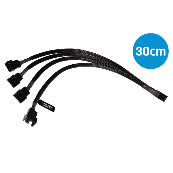 Alphacool y-splitter 4-Pin to 4x 4-Pin PWM 30cm