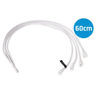 Alphacool y-splitter 4-Pin to 4x 4-Pin PWM 60cm white