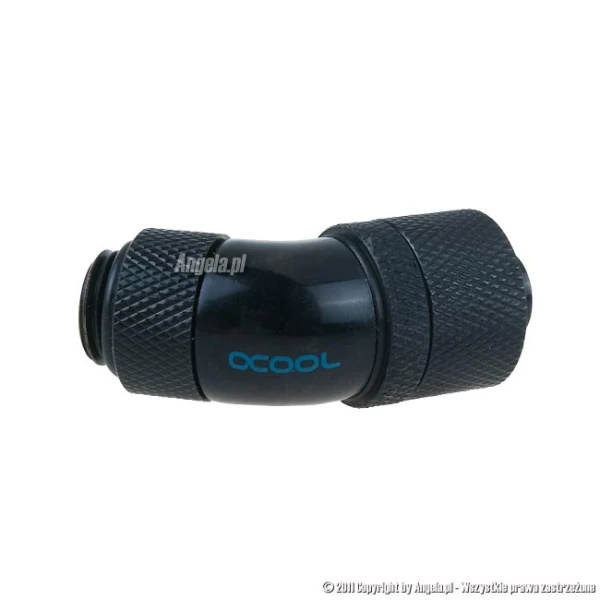 Alphacool złączka kątowa 45° SK 10/13 G1/4" - Deep Black