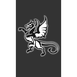 Aplikacja na szybę Gryf