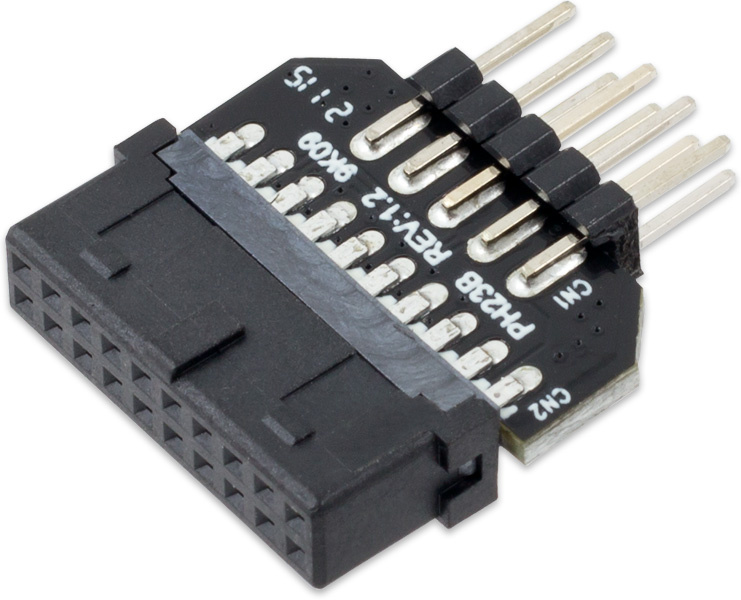 Aquacomputer adapter usb 3 0 pin header to usb 2 0 pin header
