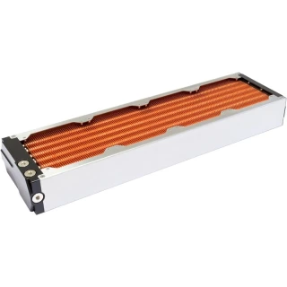 Aquacomputer airplex modularity system 480 mm, copper fins, one circuit, stainless steel side panels